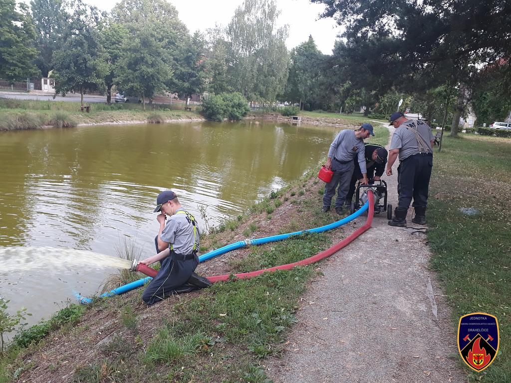 20180706_175441.jpg - Zkouka kalovho erpadla HERON EMPH 80 - 1300 l/min - 6,5 HP